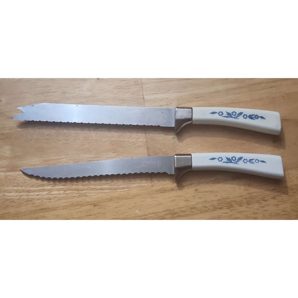 Vintage Lifetime Cutlery Cornflower Stainless Steak Knife Replacement England